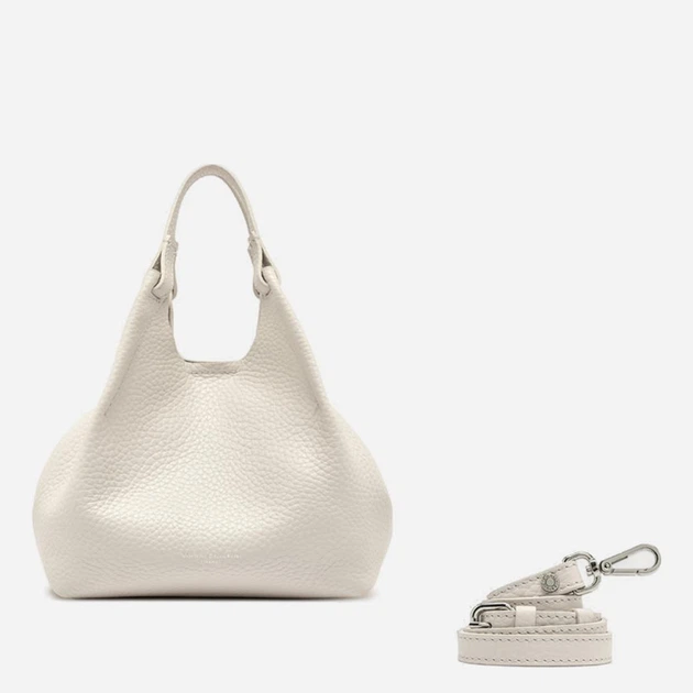 Zestaw (torebka + kosmetyczka) damski skórzany Gianni Chiarini BS-9719-RNGDBL-T.U.-211 Piaskowy (800070354423) - obraz 5