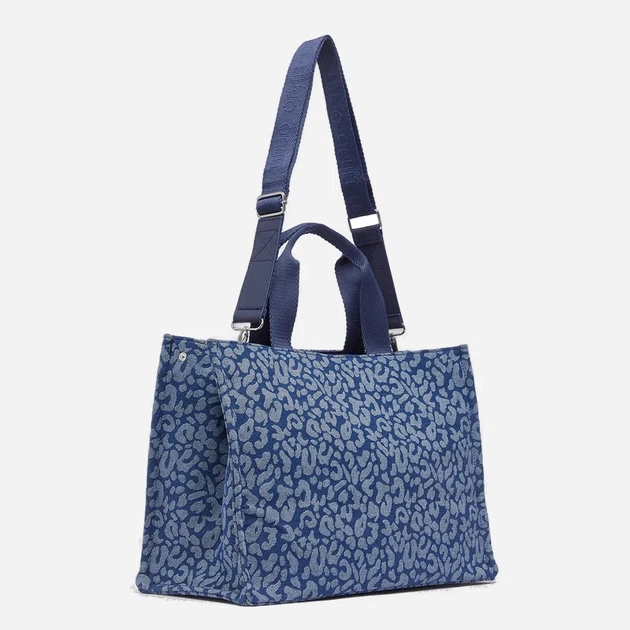 Torebka shopper damska materiałowa Liu Jo 2A6026D3200-78365 Niebieska (800070353914) - obraz 3
