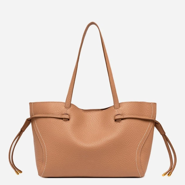 Сумка шопер жіноча з натуральної шкіри Gianni Chiarini BS-11285-RNGDBL-T.U.-5313 Бежева (800070354395) - Фото 2 Сумка шопер жіноча з натуральної шкіри Gianni Chiarini BS-11285-RNGDBL-T.U.-5313 Бежева (800070354395) - зображення 2