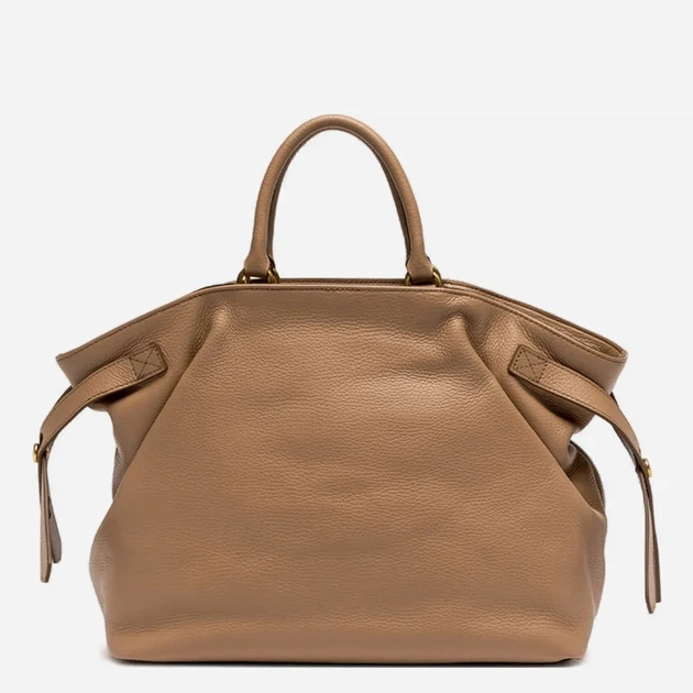 Сумка шопер жіноча з натуральної шкіри Gianni Chiarini BS-11891/COMM-GRN-5313 Бежева (800070354406) - Фото 2 Сумка шопер жіноча з натуральної шкіри Gianni Chiarini BS-11891/COMM-GRN-5313 Бежева (800070354406) - зображення 2