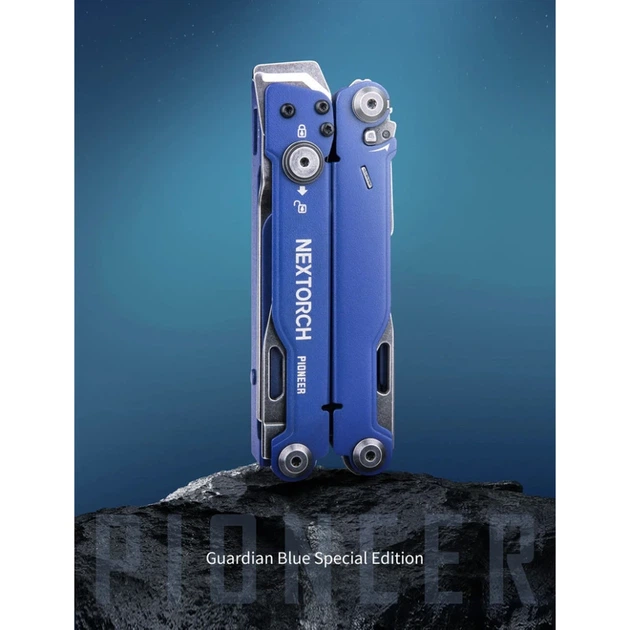 Мультитул Nextorch Pioneer MT20, синій - Фото 3 Мультитул Nextorch Pioneer MT20, синій - зображення 3