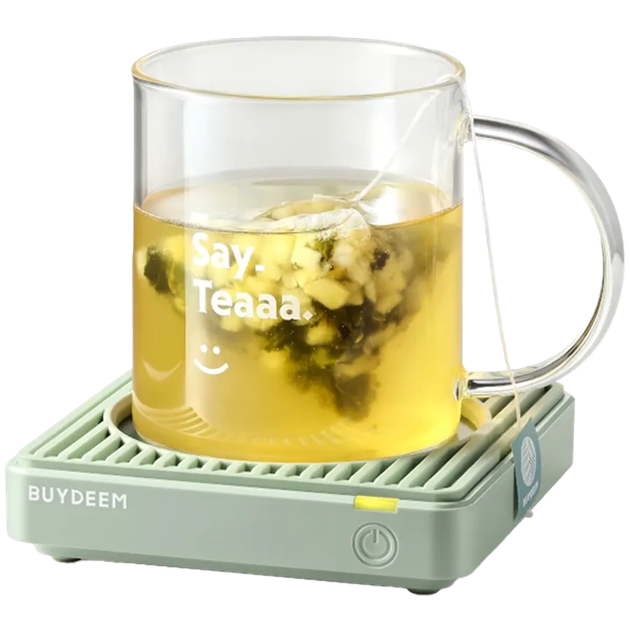 Podgrzewany stojak na kubki BUYDEEM Cozy Greenish - obraz 4