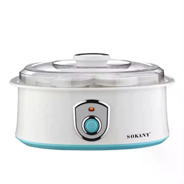 Йогуртниця Sokany SK-2304 біла 20 Вт пластикова 1.2 л (107-80-SK2304) - зображення 2