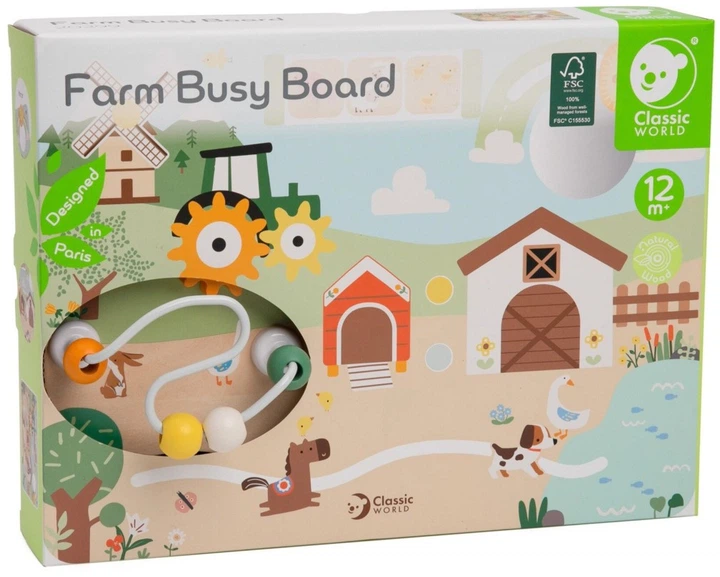 Tablica manipulacyjna Classic World Farma CW20299 (6927049022999) - Zdjęcie 1 Tablica manipulacyjna Classic World Farma CW20299 (6927049022999) - obraz 1