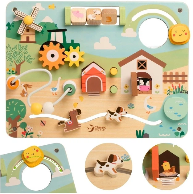 Tablica manipulacyjna Classic World Farma CW20299 (6927049022999) - Zdjęcie 3 Tablica manipulacyjna Classic World Farma CW20299 (6927049022999) - obraz 3