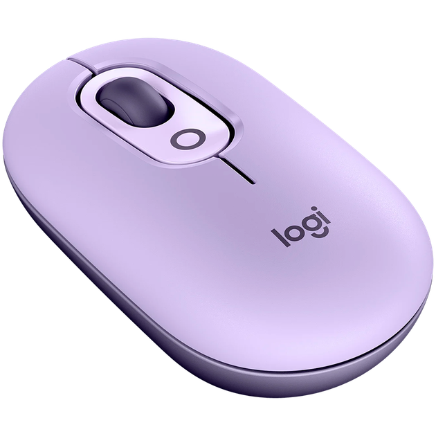 Миша Logitech POP Mouse Бузковий (910-007414) - Фото 3 Миша Logitech POP Mouse Бузковий (910-007414) - изображение 3