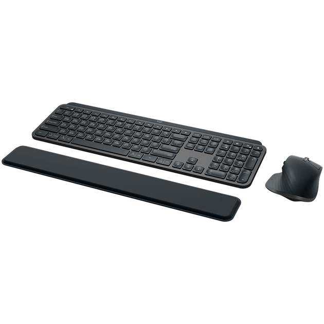 Комплект: клавіатура і миша Logitech MX Keys for Business UA Graphite (920-010933) - изображение 3