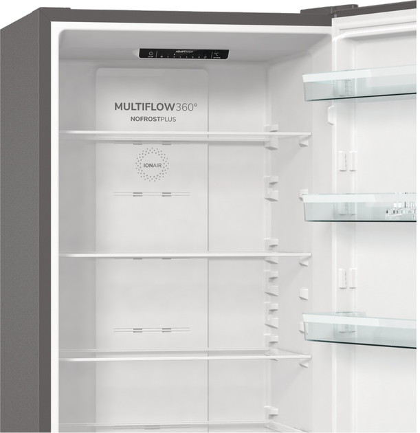 Холодильник з морозильною камерою Gorenje NRK6202ES4 - Фото 4 Холодильник з морозильною камерою Gorenje NRK6202ES4 - изображение 4