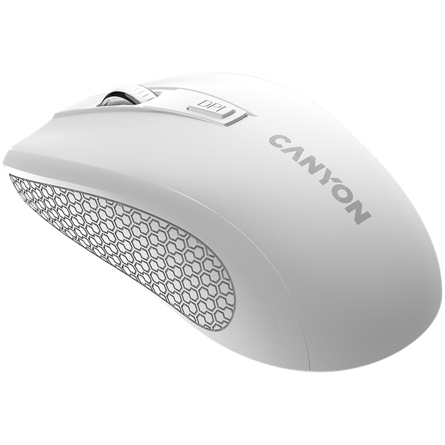 Миша Canyon MW-7 Wireless Білий (CNE-CMSW07W) - Фото 5 Миша Canyon MW-7 Wireless Білий (CNE-CMSW07W) - зображення 5