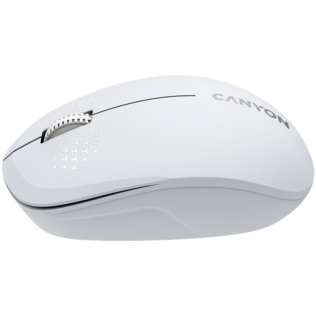 Миша Canyon MW-04 Білий (CNS-CMSW04W) - Фото 4 Миша Canyon MW-04 Білий (CNS-CMSW04W) - зображення 4