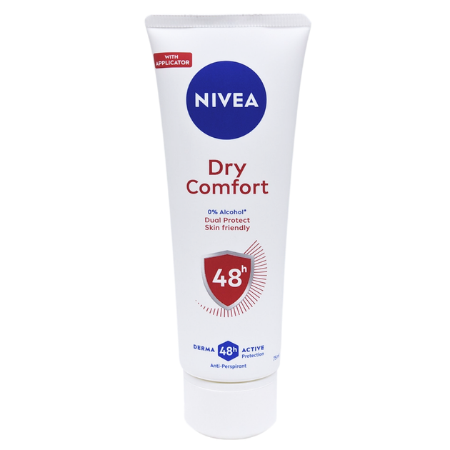 Дезодорант-антиперспірант для тіла крем NIVEA deo dry crema tb 75 мл. - Фото 1 Дезодорант-антиперспірант для тіла крем NIVEA deo dry crema tb 75 мл. - зображення 1