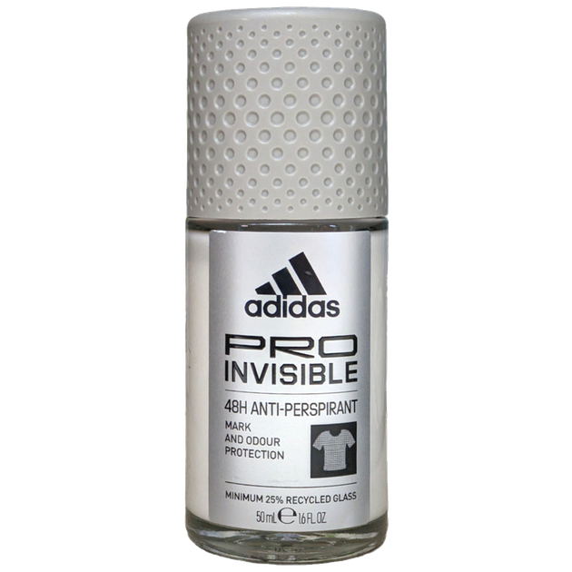 Дезодорант-антиперспірант для тіла кульковий чоловічий ADIDAS deo r-on 50 ml uo pro invisible - Фото 1 Дезодорант-антиперспірант для тіла кульковий чоловічий ADIDAS deo r-on 50 ml uo pro invisible - зображення 1