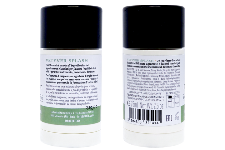 Дезодорант для тіла стік чоловічий FLOID deo stick 75 ml vetyver - изображение 2