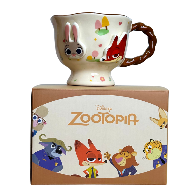 Подарочная керамическая чашка Зверополис (Zootopia) Disney 350 мл - Фото 1 Подарочная керамическая чашка Зверополис (Zootopia) Disney 350 мл - изображение 1
