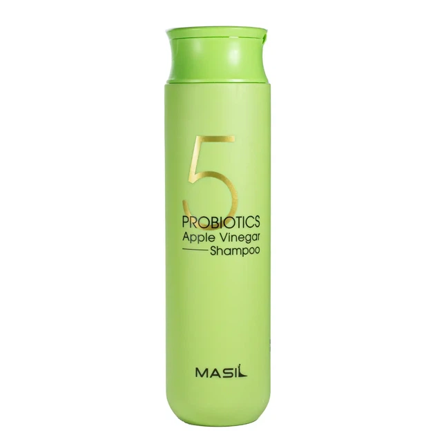 Бессульфатный шампунь с пробиотиками и яблочным уксусом Masil 5 Probiotics Apple Vinegar Shampoo 300 мл - изображение 2