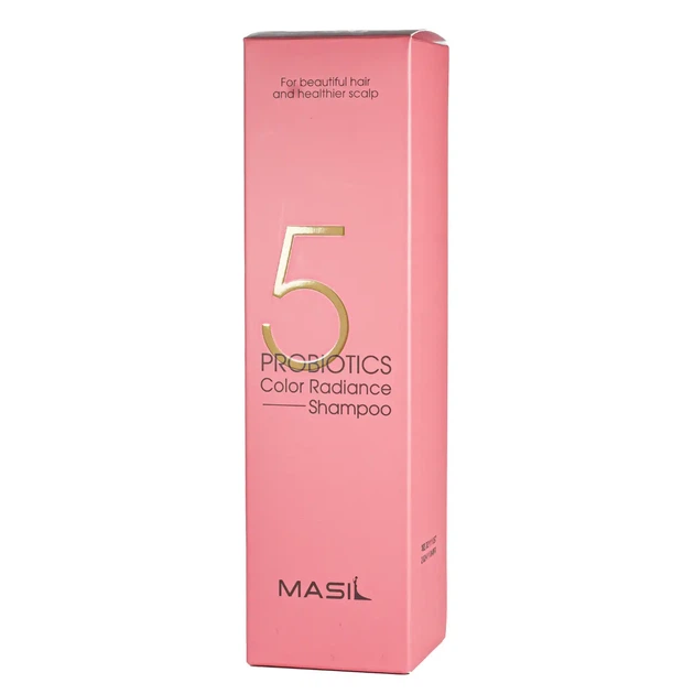 Шампунь для волос с пробиотиками для защиты цвета Masil 5 Probiotics Color Radiance Shampoo 300 мл - изображение 3