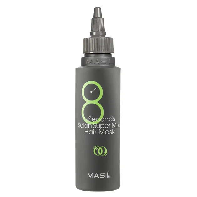 Маска для волос восстанавливающая Masil 8 Seconds Salon Super Mild 200 мл - Фото 2 Маска для волос восстанавливающая Masil 8 Seconds Salon Super Mild 200 мл - изображение 2