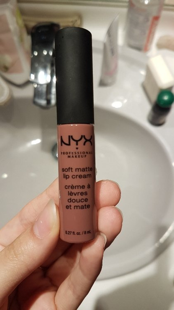 Жидкая помада с матовым финишем Nyx Soft Matte Lip Cream Los Angeles теплый бежевый SMLC36 8 мл - изображение 4