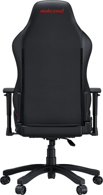 Кресло геймерское игровое Anda Seat Luna Color Size L до 100 кг Black/Red PVC (AD18-48-BR-PV) - изображение 3