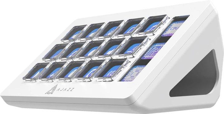 Kontroler do streamingu Ajazz AKP153E USB White (AKP153E-W) - obraz 5