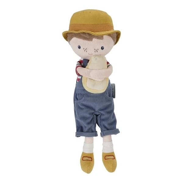 М'яка іграшка Little Dutch Лялька Farmer Jim 35 см (LD4562) (8713291445628) - зображення 3