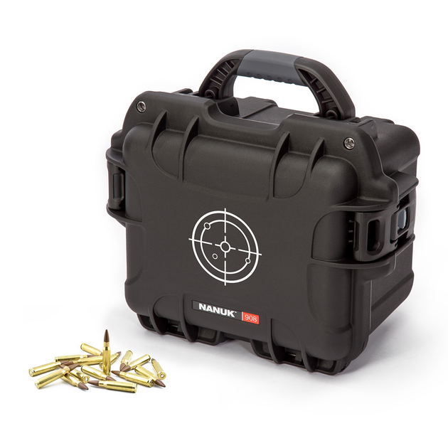 Кейс протиударний Nanuk 908 Case AMMO - Black - Фото 2 Кейс протиударний Nanuk 908 Case AMMO - Black - зображення 2
