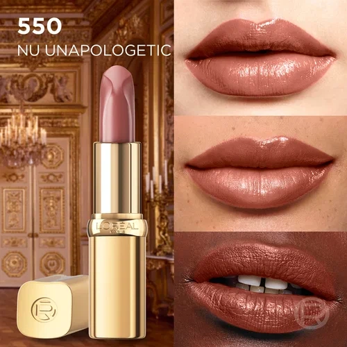 L'Oreal Paris Color Riche Помада для губ № 550 "Nu Unapologetic" - Фото 3 L'Oreal Paris Color Riche Помада для губ № 550 "Nu Unapologetic" - зображення 3
