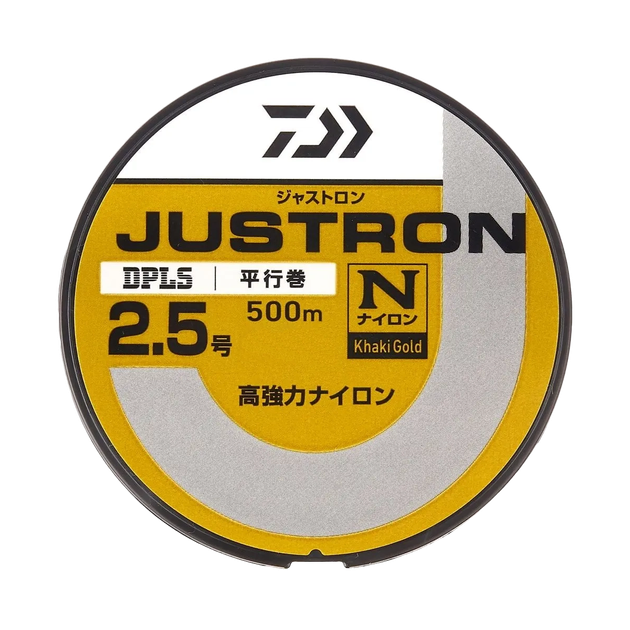 Леска Daiwa Justron 500м Khaki Gold #5 0.370мм - изображение 2