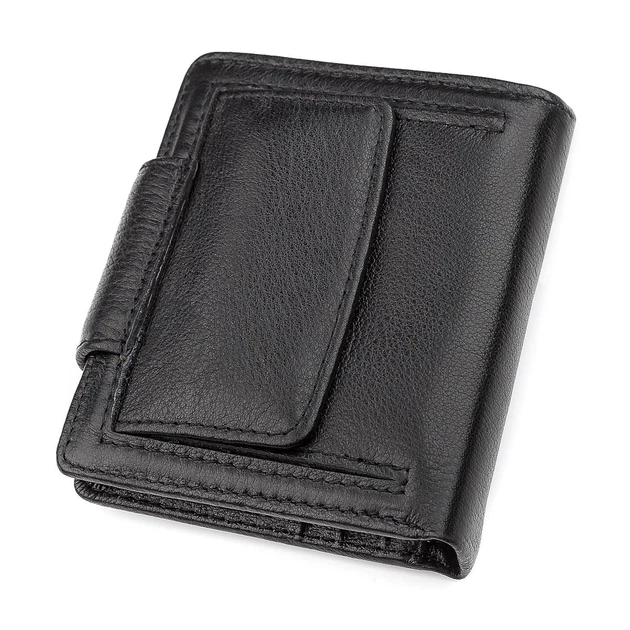 Кошелек женский ST Leather 18497 кожаный Черный - изображение 2