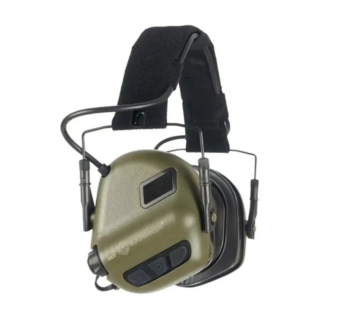 Активні захисні навушники Earmor M31 Plus з кріпленням Чебурашка Earmor M16A (Оливковий) - Фото 2 Активні захисні навушники Earmor M31 Plus з кріпленням Чебурашка Earmor M16A (Оливковий) - зображення 2