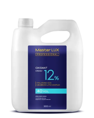 Крем-окисник Master LUX Professional 12% 40 vol 3000 мл (27305WB) - Фото 1 Крем-окисник Master LUX Professional 12% 40 vol 3000 мл (27305WB) - зображення 1
