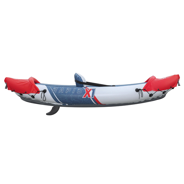 Каяк надувний Bestway Hydro-Force Rapid X1 290 x 91 см, синьо-червоний - изображение 3