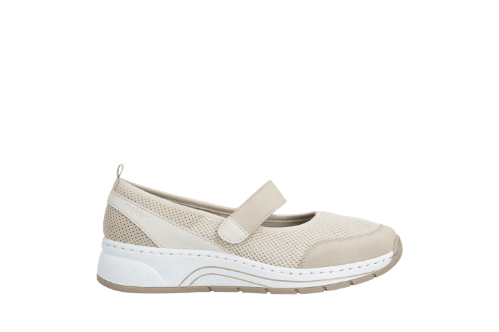 Туфлі літні жіночі Rieker 40 бежевий (N6554-60/40/) - Фото 1 Туфлі літні жіночі Rieker 40 бежевий (N6554-60/40/) - изображение 1