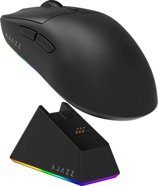 Ігрова бездротова миша Ajazz AJ139 V2 MC -3 Mod-Black-3311 - изображение 2