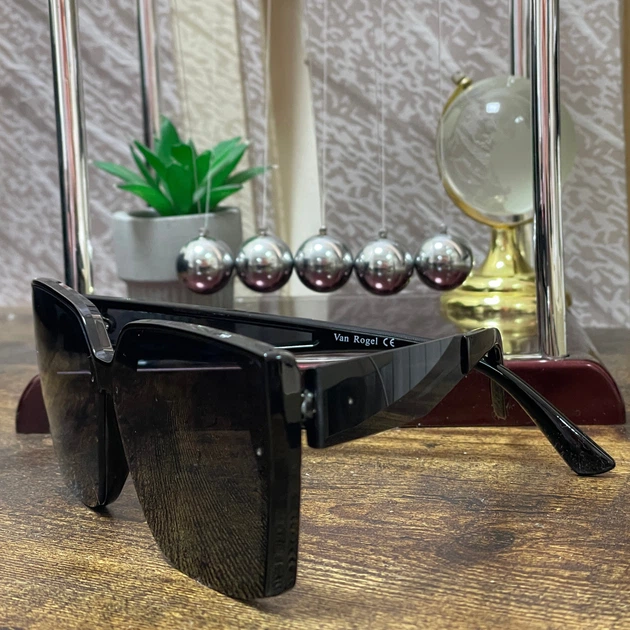 Сонцезахисні окуляри жіночі Van Regel VR5237 Чорні (ROZ6501063062) - изображение 4