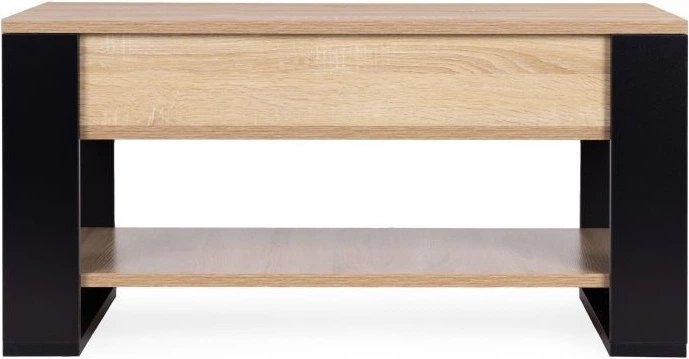 Stolik kawowy ModernHome by Multistore rozkładany 90 cm Dąb Sonoma TH-MST-16-1 (5905817011766) - obraz 2