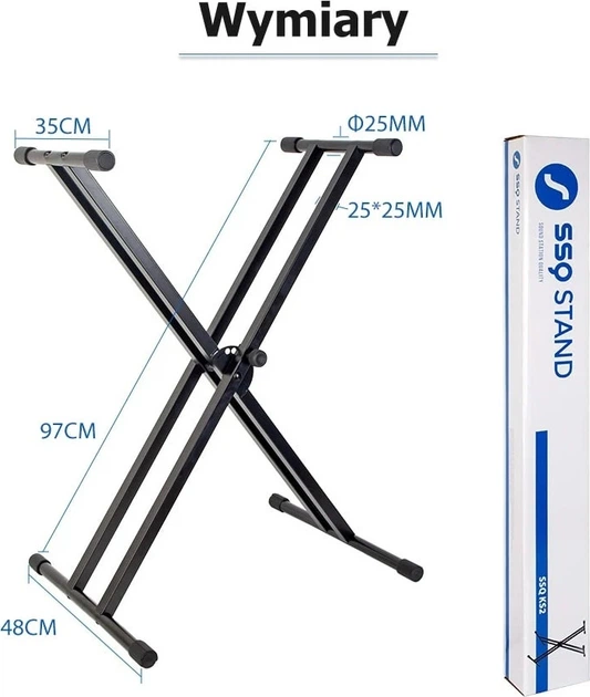 Statyw keyboardowy SSQ KS2 (SS-1930) - obraz 5