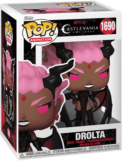 Фігурка Дролта Цюентес — Funko Pop! TELEVISION: CASTLEVANIA: NOCTURNE — DROLTA TZUENTES #1690 - Фото 1 Фігурка Дролта Цюентес — Funko Pop! TELEVISION: CASTLEVANIA: NOCTURNE — DROLTA TZUENTES #1690 - зображення 1
