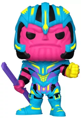 Фігурка Танос (Black Light) — Funko Pop! MARVEL: AVENGERS — THANOS (BLACK LIGHT) #909 - Фото 2 Фігурка Танос (Black Light) — Funko Pop! MARVEL: AVENGERS — THANOS (BLACK LIGHT) #909 - зображення 2