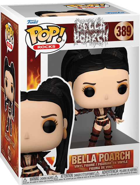 Фигурка Funko POP! Rocks: Bella Poarch (Inferno) (Белла Порч) #389 - Фото 1 Фигурка Funko POP! Rocks: Bella Poarch (Inferno) (Белла Порч) #389 - изображение 1