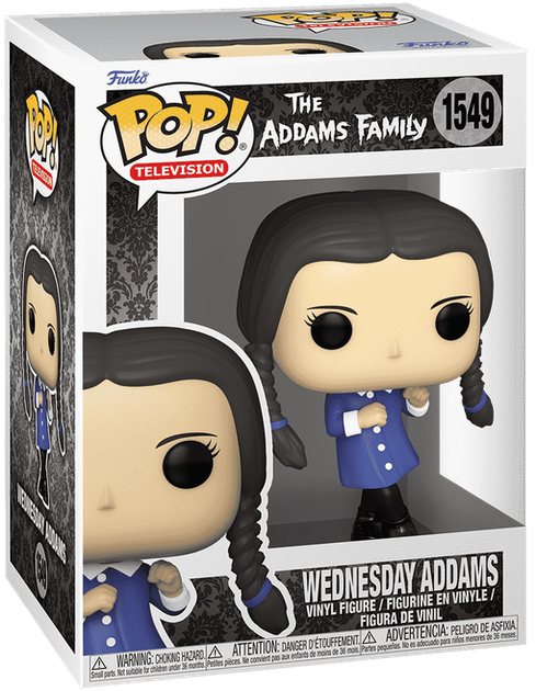 Фігурка Венздей Аддамс (Танець) — Funko Pop! THE ADDAMS FAMILY — WEDNESDAY ADDAMS (DANCING) #1549 - Фото 1 Фігурка Венздей Аддамс (Танець) — Funko Pop! THE ADDAMS FAMILY — WEDNESDAY ADDAMS (DANCING) #1549 - зображення 1