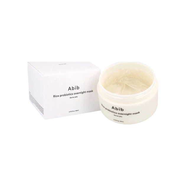 Маска для лица Abib Rice Probiotics Overnight Mask Barrier Jelly 80 мл (8809750460940) - Фото 4 Маска для лица Abib Rice Probiotics Overnight Mask Barrier Jelly 80 мл (8809750460940) - изображение 4