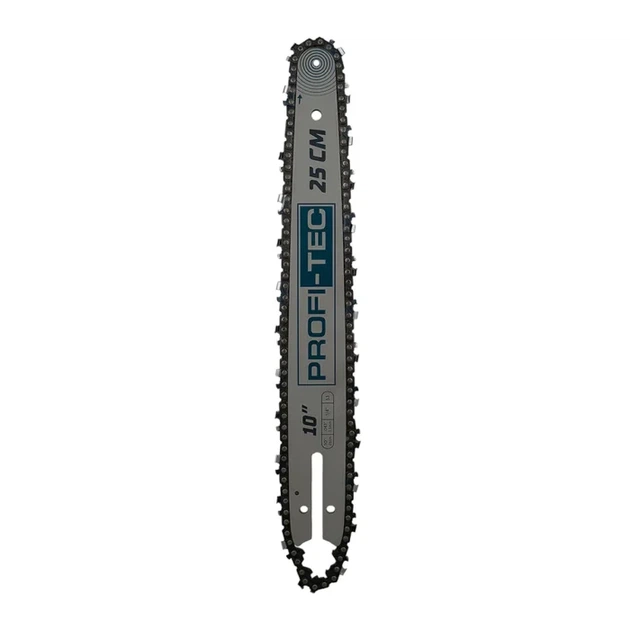 Шина та ланцюг PROFI-TEC CompactCut 25 см (1/4″, 53 ланки, 26 зубів) (007655) - изображение 2