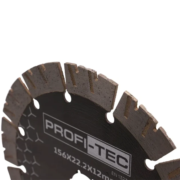 Алмазний диск PROFI-TEC High-precision для штроборіза PWC156 (156×22.2×1.2 мм) (007725) - изображение 3