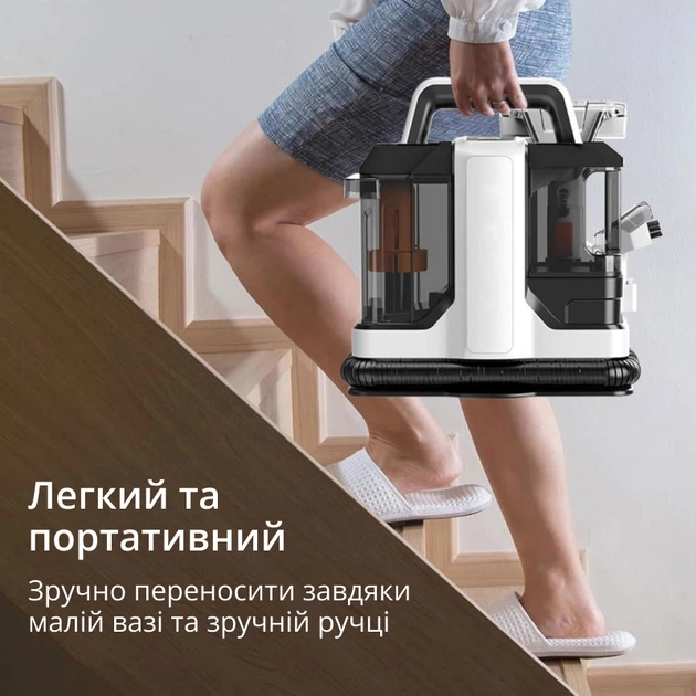 Універсальний миючий пилосос DOCTOR-101 для чищення для килимів, текстилю, меблів та автомобіля HDSYR_3200 - зображення 3