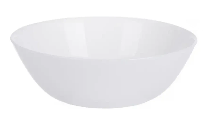 Білий низький салатник Luminarc Everyday White 165 мм (V5031) - Фото 1 Білий низький салатник Luminarc Everyday White 165 мм (V5031) - зображення 1