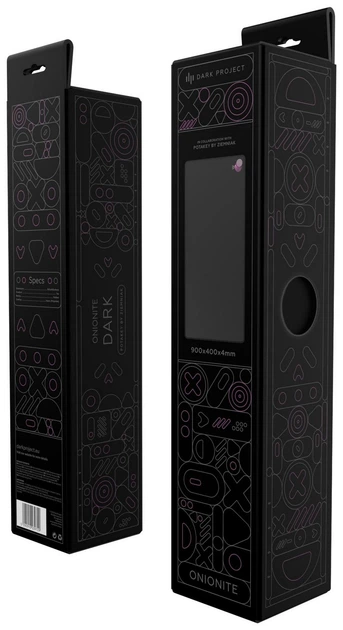 Podkładka pod myszkę Dark Project Onionite Dark (5292910039729) - obraz 2
