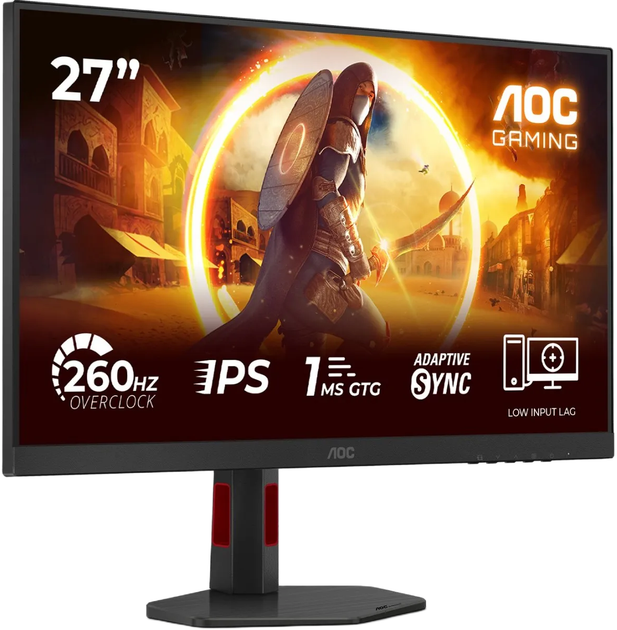 Monitor 27" AOC 27G4ZR - obraz 3