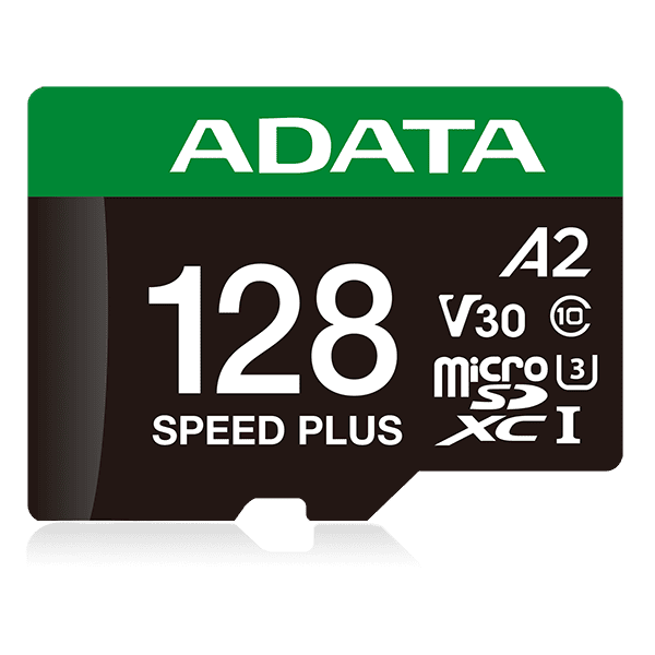 Карта памяти microSDXC (UHS-1 U3) A-DATA SPEED PLUS 128Gb Class 10 V30 A2 (R-180Mb/s W160Mb/s) (adapter SD) - Фото 3 Карта памяти microSDXC (UHS-1 U3) A-DATA SPEED PLUS 128Gb Class 10 V30 A2 (R-180Mb/s W160Mb/s) (adapter SD) - изображение 3