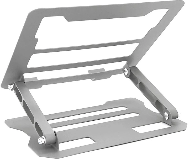 Підставка для ноутбука Voltronic L018 Silver (YT42407) - Фото 2 Підставка для ноутбука Voltronic L018 Silver (YT42407) - зображення 2